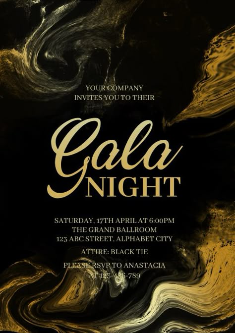 Prom Party Invitations, Awards Night Invitation Design, Prom Flyer Design, Met Gala Poster Design, Gala Birthday Party Ideas, Gala Poster Design, Prom Invitations Ideas, Prom Poster Design, Gala Theme Party