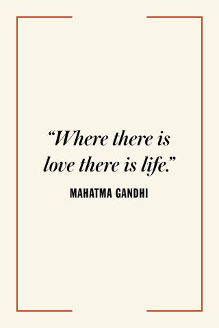 Can't find the right words to say in your Valentine's Day card? Here are a few of our favorite quotes about love. 50 Romantic Quotes, India Quotes, Best Short Quotes, Tattoo Quotes About Life, Gandhi Quotes, Short Quotes Love, Life Lyrics, New Beginning Quotes, Quotes About Love