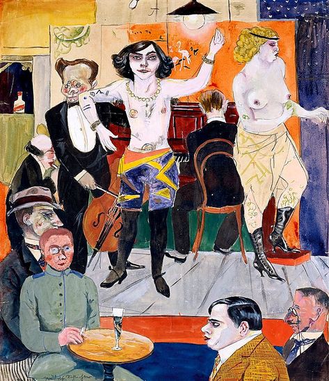 Art Now and Then: Rudolf Schlichter Rudolf Schlichter, Weimar Berlin, Dark Cabaret, John Heartfield, New Objectivity, Max Beckmann, George Grosz, Degenerate Art, German Expressionism