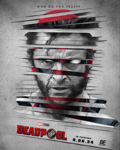 Deadpool and Wolverine Graphic Designer Poster, Wolverine Poster, Deadpool Poster, Top 10 Movies, Secret Invasion, Wolverine Movie, Art Direction Advertising, Marvel Movie Posters, Concept Poster