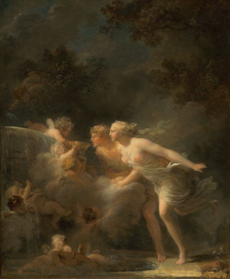 Rococo Art, Rennaissance Art, Getty Museum, Tableau Art, Art Organization, Love Posters, Arte Inspo, The Fountain, Old Paintings