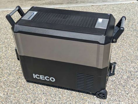 REVIEW – I’ve been on some camping and long road trips where a portable fridge would have been very useful so when Iceco offered their Iceco JP50 Pro 50L freezer for review I couldn’t say no. Let’s see what the Iceco JP Pro 50L portable freezer has to offer. What is it? The Iceco JP50 Pro … Iceco JP50 Pro 50L Wheeled Portable Freezer review – my new road trip essential Read More Meat Freezer, Freezer Portable, Keezer Build Chest Freezer, Chest Freezer Padlocked, Portable Freezer, Portable Camp Kitchen Walmart, Functional Portable Cases For On-the-go, Compact Trucks, Portable Refrigerator