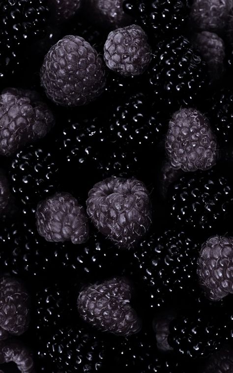 Dark Berry Aesthetic, Dark Raspberry Aesthetic, Black Berries Aesthetic, Iphone Dark Background, Blackberries Aesthetic, Blackberry Aesthetic, Black Wallpapers For Iphone, Blackberry Wallpaper, For Iphone Wallpapers