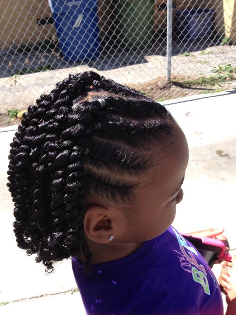 French twist in the front, two strand twist in the back... Done by me her mom T'era Twist Hairstyle Kids, Flat Twist Hairstyles, Hair Pics, Lil Girl Hairstyles, French Twist Hair, Long Hair Pictures, Toddler Hairstyles Girl, Meg Ryan, Natural Hairstyles For Kids