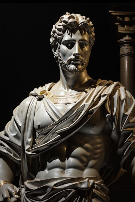 Stoic Pictures, Hercules Statue, Marcus Aurelius Quotes, Terence Mckenna, Game Card Design, Statue Tattoo, Anatomy Sculpture, Fitness Competition, Byzantine Art