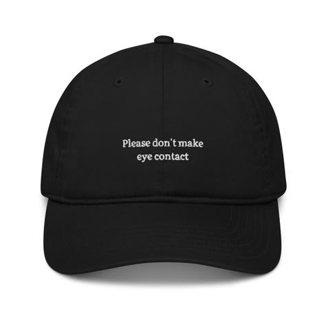 Introvert Cat, Minimal Shirt Design, How To Have Style, Instagram Branding Design, Silly Shirt, Best Caps, Caps And Hats, Stylish Caps, Funny Hats