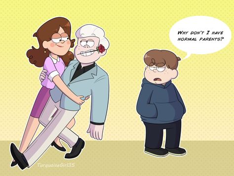 Mabel And Gideon, Mabel X Gideon, Gravity Falls Next Generation, Gideon Gleeful, Dipper And Pacifica, Gravity Falls Funny, Desenhos Gravity Falls, Gravity Falls Au, Gravity Falls Fan Art