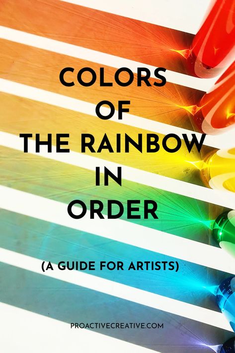 Colors Of The Rainbow In Order Rainbow Order Of Colors, How To Paint A Rainbow, What Colors Make Orange, Rainbow Colors In Order, Abstract Rainbow Painting, Colors In The Rainbow, Rainbow Abstract Painting, Best Abstract Paintings, Rainbow Books