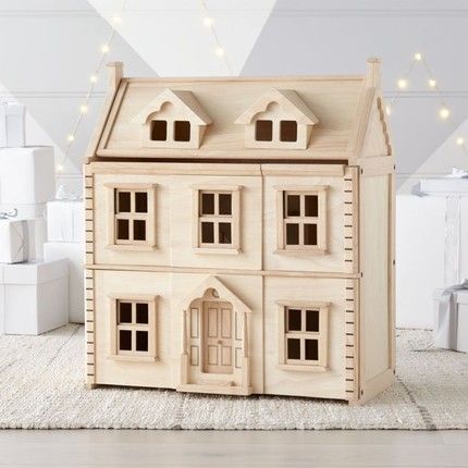 17 Best Wooden Dollhouses In Every Price Range and Style - DIY Decor Mom Victorian Dollhouse Furniture, Victorian Dollhouse, Plan Toys, Modern Dollhouse, Dollhouse Kits, Wooden Dollhouse, Top Toys, Shop Plans, Play Houses