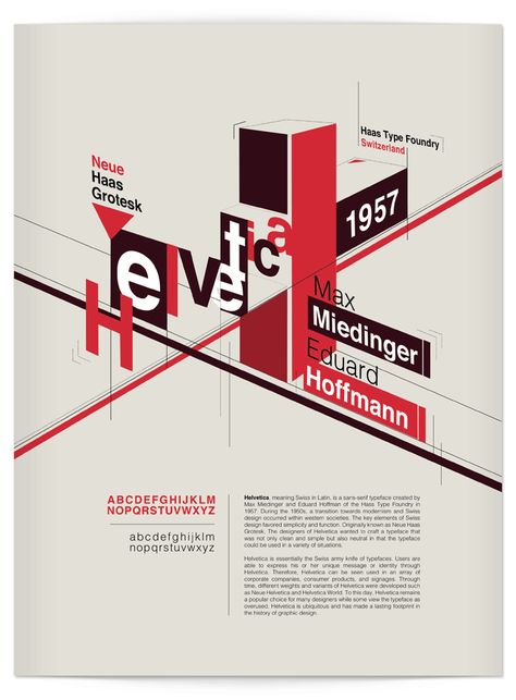 Architecture Typography Poster, Helvetica Poster Design, Typography Specimen Poster, Industrial Poster Design, Modernism Typography, Font Poster Design, Helvetica Poster, Type Specimen Poster, Poster Typography Design