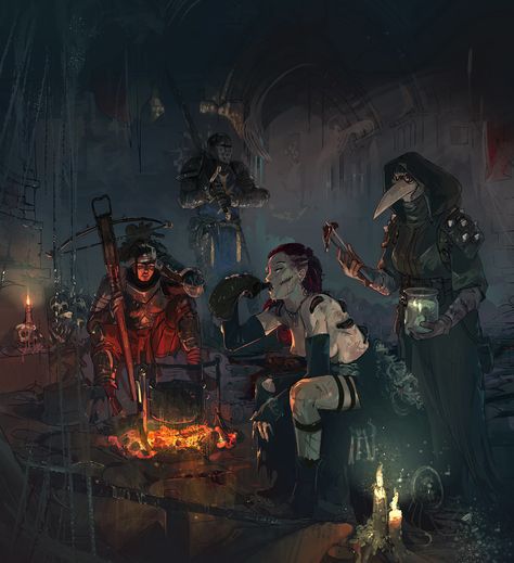 ArtStation - Dakest Dungeon, Lorenzo Nuti Darkest Dungeon, 다크 판타지, Wow Art, Fantasy Rpg, 판타지 아트, Fantasy Inspiration, Dark Souls, Fantasy Artwork, Dark Fantasy Art