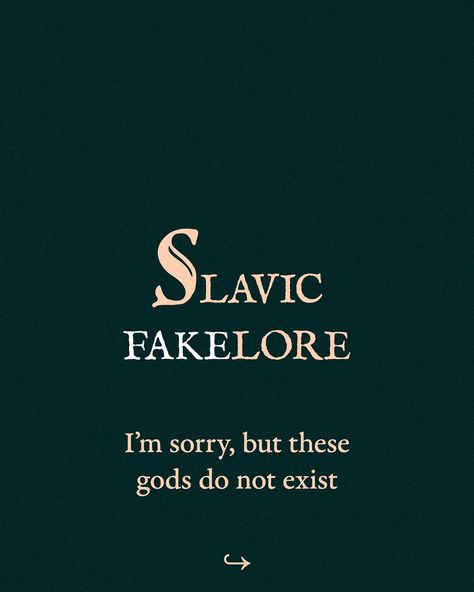 These Slavic gods and goddesses most likely never existed. They were either a misinterpretation of really existing traditions, or different kinds of translation mistakes. And sometimes—little more than wishful thinking and fiction. However, these are nice concepts, so I decided to visualize them even though they aren’t actual deities. Of course, this isn’t an exhaustive list. There are more, and also some of the Slavic deities are somewhat in the gray area: there are authentic sources about... Ancient Slavic Aesthetic, Slavic Deities, Slavic Witchcraft, Witchcraft Inspiration, Slavic Paganism, Wishful Thinking, The Gray, Gods And Goddesses, I Decided