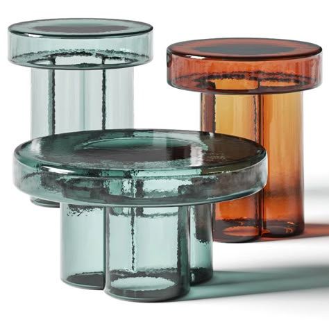 Orren Ellis Lashundria Glass Pedestal End Table | Wayfair Jelly Coffee, Gin Distillery, Center Tables, Acrylic Furniture, Coffee Table Side, Table For Small Space, Glass Side Tables, Low Table, Coffee Table Accents