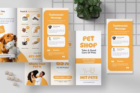 Playful Pet Shop Trifold Brochure, Print Templates ft. animal & shop - Envato Elements Pet Brochure, Animal Shop, Elsa Art, Disney Frozen Elsa Art, Trifold Brochure Design, Brochure Print, Food Accessories, Food Quotes, Disney Frozen Elsa