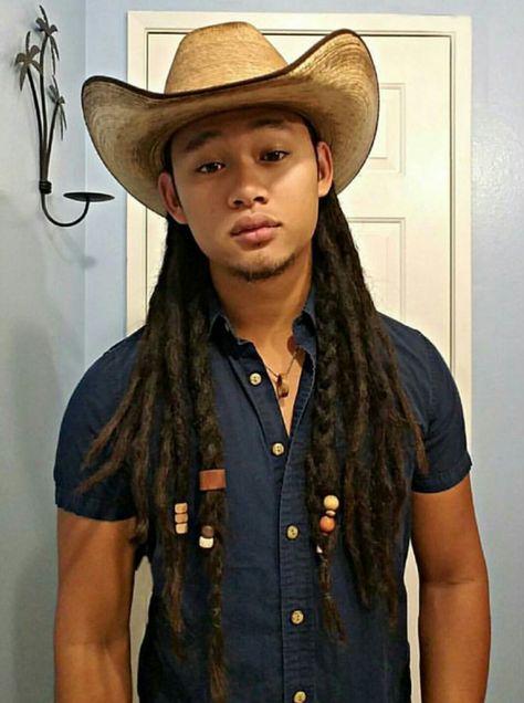 #LocsOfLove #CocoMarie Hat With Locs, Roleplay Ideas, Modern Cowboy, Cowboy Hat, Locs, Cowboy Hats, Cowboy, Hats