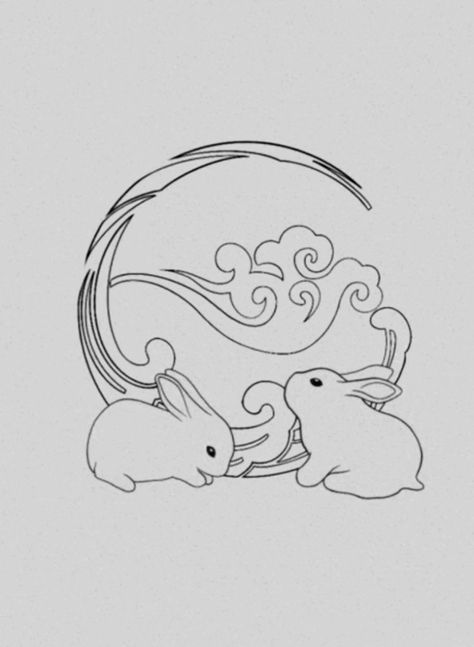 Chinese Zodiac Goat Tattoo, Mdzs Drawing, The Untamed Tattoo Ideas, Mxtx Tattoo, Wangxian Tattoo, The Untamed Drawing, Mdzs Tattoo, Tgcf Tattoo, Untamed Chibi