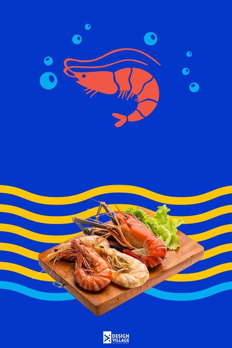 Seafood Shack, Seafood Sandwiches, Restaurant Ad, Fish Shop, Restaurant Social Media, Crab Shack, Logo Poster, Seafood Appetizers, Reduce Food Waste