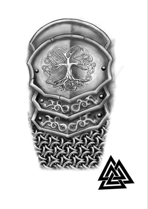 Dragon Scale Armor Tattoo, Armor Shoulder Tattoo, Celtic Armor Tattoo, Knight Armor Tattoo, Shoulder Armor Tattoo Design, Armor Tattoo Sleeve, Viking Armor Tattoo, Armor Tattoo Design, Armor Sleeve Tattoo