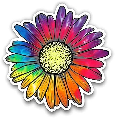 Tie Dye Sticker, Flower Rainbow, Newnan Ga, Vinyl Decoration, Projets Cricut, Rainbow Tie Dye, Rainbow Tie, Rainbow Stickers, Rainbow Flowers