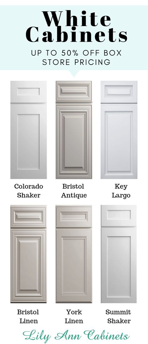 Lily Ann Cabinets offers a premium selection of white kitchen and bathroom cabinets for up to 50% off box store pricing. Constructed with solid wood and durable dovetail assembly, our white cabinets are the highest quality for the lowest cost. Visit our website today for FREE samples + a FREE 3D kitchen design!.......................... antique \ backsplash \ DIY \ painted \ hardware \ laundry room \ modern \ rustic \ farmhouse \ dark countertops \ grey floor \ bedroom \ gray island \ with glaze Antique Backsplash, Farmhouse Dark, Backsplash Diy, 3d Kitchen Design, Gray Island, Lily Ann Cabinets, Bedroom Gray, Grey Floor, Dark Countertops