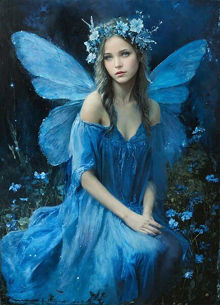 Midsummer Night's Dream Outfit, Fairy Costume Blue, Fairy Whispers, Farrah Goodfairy, Blue Fairy Costume, Costumes 2024, Fairy Girls, Fairy Halloween, Fairy Cosplay