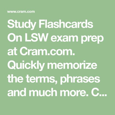 Study Flashcards On LSW exam prep at Cram.com. Quickly memorize the terms, phrases and much more. Cram.com makes it easy to get the grade you want! Pals Algorithm, Lmsw Exam, Social Work Exam, Rectal Prolapse, Real Estate Exam, Clinical Social Work, Dsm 5, Study Flashcards, Muscular System