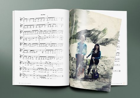 The Hither & Yon Songbook on Behance Songbook Design, Music And Lyrics, Album Artwork, The Album, Editorial Design, Sheet Music, Editorial, Product Launch, Songs