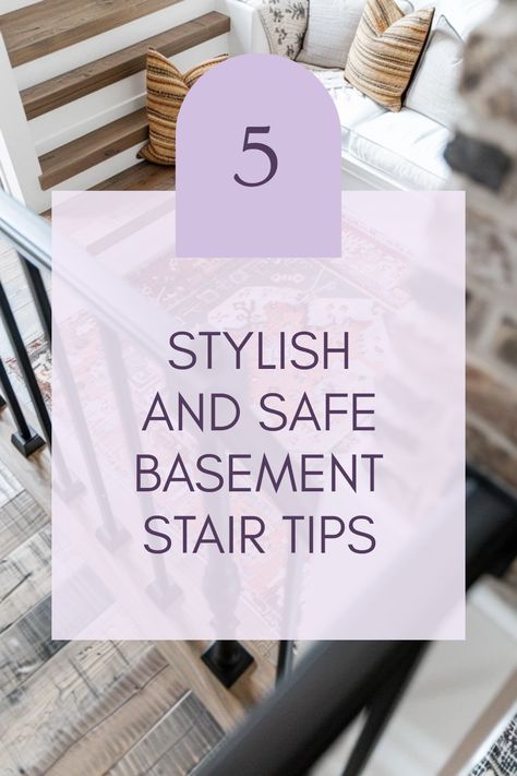 Learn practical tips for making your basement stairs both safe and stylish with aesthetic design choices and functional safety features. This pin presents 1 engaging image showcasing basement stair solutions to enhance your home's aesthetics. Decorate Basement Stairway, Interior Steps Ideas, Stairs To Basement Ideas, Stairs Between Two Walls, Basement Stairwell Decor, Indoor Stairs Ideas, Concrete Stairs Indoor, Opening Up Staircase Wall, Open Stairway To Basement