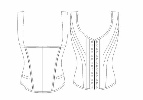 Male corseted vest (waist-coat) pattern - sizes 36-46'' chest Men’s Corset, Male Corset, Male Waist, Corset Patterns, Corset Making, Lingerie Corset, Corset Pattern, Material Dress, Waist Coat