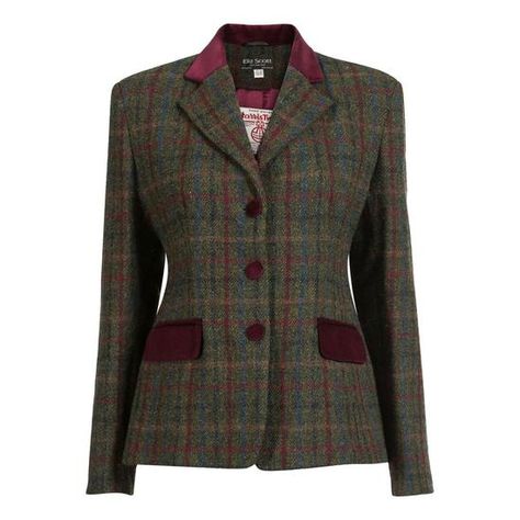 Tweed Blazer Outfit Women, Scotland Kilt, Over 40 Outfits, Tweed Run, Country Clothes, Tweed Blazer Women, Harris Tweed Jacket, Tartan Fashion, Womens Tweed Jacket