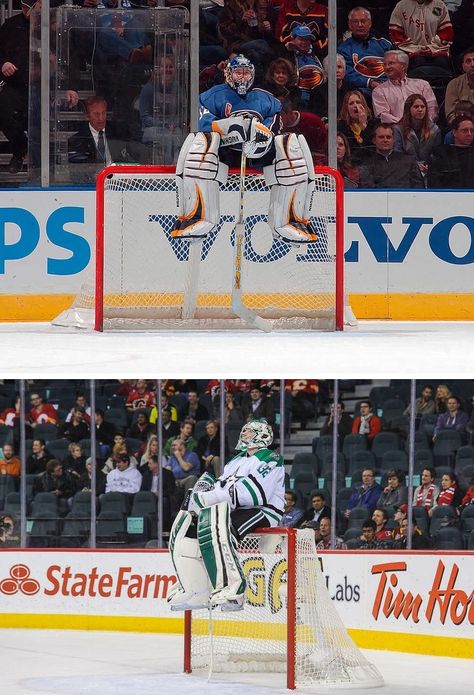 Kari Lehtonen, roosting/resting. Or something. Ice Puns, Hockey Players Funny, Hockey Boy, Puck Bunny, Ice Hockey Goalie, Powder Snow, Hockey Boards, Hockey Pictures, Hockey Memes