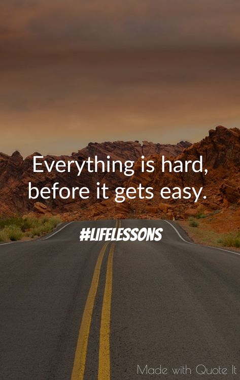 Everything is hard before it gets easy. #quotes #motivation #life #lifelessons #advice #action #work Action Takers Quotes, Takers Quotes, Vision Board Fall, Easy Quotes, Fall 2023, Business Quotes, Digital Business, My Thoughts, Life Lessons