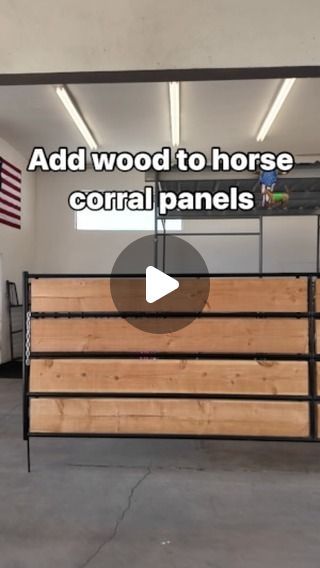 Corral Panels - Round Pens - Stalls - Mare Motels on Instagram: "Our wood insert panels make it very easy for you to add pieces of wood to our horse stalls, round pens, arenas, and mare motels 🐎 🐴  www.socalfenceandbarn.com  #horses #equine #equestrian #horsestall #roundpen #horseriding #horse #socalfenceandbarn #norcoca #norcocalifornia #temecula #alpineca #escondidoca #fallbrookca" Horse Corral Ideas, Horse Stalls Ideas, Horse Stall Ideas, Round Pens For Horses, Horse Corral, Horse Pens, Stall Fronts, Round Pen, Wood Insert