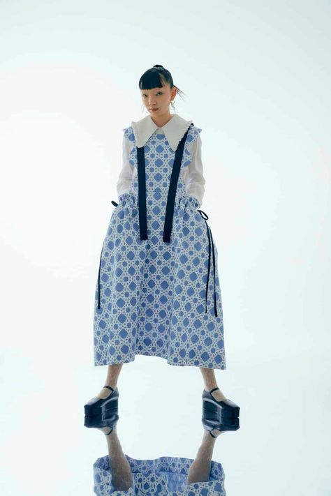 Minju Kim Dress, Minju Kim Fashion, Minju Kim, Kim Dress, Old Fashion Dresses, 2025 Fashion, Blue Dresses, Casual Fashion, Fashion Dresses