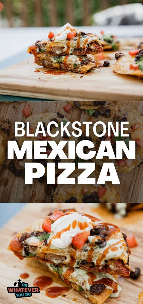 Mexican Recipes On Blackstone, Blackstone Mexican Pizza, Blackstone Naan Pizza, Blackstone Gyros, Mexican Blackstone Grill Recipes, 4th Of July Blackstone Recipes, Blackstone Pizza Oven, Blackstone Mexican Recipes, Blackstone Pizza Oven Recipes