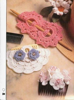 cosquecrochet: Adornos para el pelo Bandeau Au Crochet, Confection Au Crochet, Crochet Jewelry Patterns, Crochet Earrings Pattern, Crochet Hair Accessories, Handmade Hair Accessories, Crochet Inspiration, Crochet Motifs, Crochet Cardigan Pattern