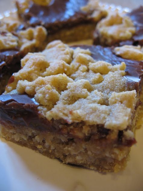 cookin' up north: An old time favorite..Chocolate Revel bars Chocolate Revel Bars, Revel Bars, Oh Sweet Basil, Chocolate Pancakes, Crumble Bars, Sweet Basil, Milk Chocolate Chips, Chocolate Bars, Sweets Treats