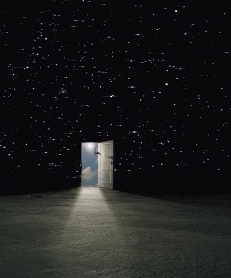 Open Door, In The Middle, The Middle, At Night, The Sky, Stars