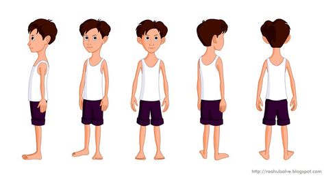 Character Model Sheet Of Boy by raahusalve.blogspot.com 2d Model Sheet, Simple 2d Character Design, Cartoon Character Model Sheet, Character Model Sheet T Pose, 2d Character Model Sheet, Indian Cartoon Characters, Character Turnaround Sheet, Model Sheet Character, Free Cartoon Characters