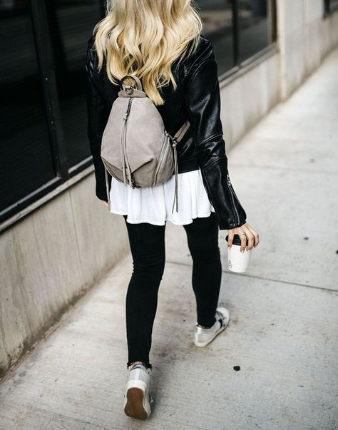 Rebecca Minkoff backpack, Allyson in Wonderland Backpack Purse Outfit, Rebecca Minkoff Julian Backpack, Rebecca Minkoff Backpack, Backpack For Travel, Backpack Outfit, Fashion Girly, Rebecca Minkoff Handbags, Blonde Brunette, Fancy Bags