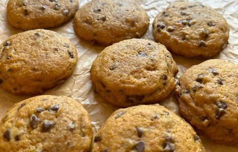 Sourdough Discard Pumpkin, Pumpkin Chocolate Chip Cookies Easy, Sourdough Pumpkin, Chocolate Chunk Cookie Recipe, Pumpkin Chocolate Chip, Pumpkin Chocolate Chip Cookies, Cookie Brownie Bars, Chocolate Chip Cookie Recipe, Pumpkin Butter