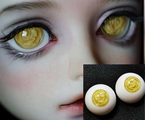 Quantity: 1 pair doll eyes Doll Eyes Material: Resin Eyes Doll Eyes Size: 8mm 10mm 12mm,14mm,16mm,18mm 20mm 24mm (This doll eyes have normal iris and small iris,you can choose the size you want. Thanks!) Noted: Due to this doll eyes is handmade,so the doll eyes can't make it 100% perfect and 100% the same as the picture,but will very close to the picture. If you mind it,please consider it carefully before make an order. Thanks! *Do please leave your Phone Number to make your parcel reach you safely. Custom details acceptable: Materials: Resin, Clay, UV adhesive, pastel, plaster, plastic 1. Eye Base size: 3mm 5mm 8mm 10mm 12mm 14mm 16mm 18mm 20mm 22mm 24mm 2. Pupil size: S/M/L (Select the right size fit your doll best in the "Size" Variation. Normally "pupil size"="Base Size"/2, like with 1 Unique Pupils, Blue Eyes With Gold Ring Around Pupil, Flower Pupil Eye, Bjd Dolls Face Up, Bjd Eyes, Resin Eyes, Droopy Eyes, Eye Safety, Eye Base