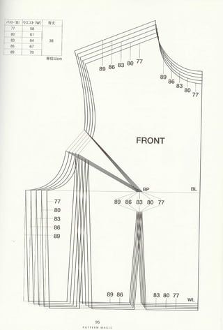 Pattern Drafting Bodice, Pattern Making Books, Magic Pattern, Sewing Form, Pattern Magic, Sewing Measurements, Pattern Grading, Bodice Pattern, Sewing Crafts Tutorials