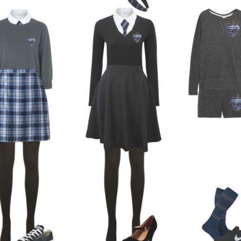 Ravenclaw Pride Ravenclaw Wardrobe, Ravenclaw Personality, Ravenclaw Fashion, Ravenclaw Cosplay, Ravenclaw Costume, Ravenclaw Uniform, Harry Potter Uniform, Ravenclaw Scarf, Ravenclaw Outfit