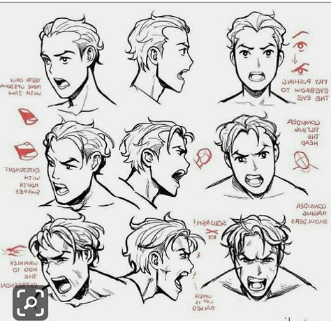 Facial Expressions Drawing, Drawing Face Expressions, 얼굴 드로잉, 얼굴 그리기, Drawing Faces, Face Reference, Drawing Expressions, 캐릭터 드로잉, Anatomy Drawing