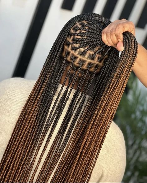 Ladies Hairstyles Braids, Long Box Braids Hairstyles Ideas, Singles Hairstyles Braids, Weaving Hairstyles For Natural Hair, Knotless Braids Waist Length, Micro Knotless, Ghana Weaving Hairstyles, All Back Hairstyle, Knotless Braids Styles