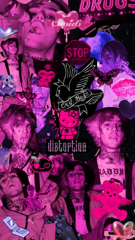 #lilpeepinspo #lilpeep #lilpeepwallpaper #shuffleslay Lil Peep And Lil Tracy Wallpaper, Pfp Lil Peep, Lilpeep Wallpaper, Lil Peep Wallpaper Iphone, Hellboy Wallpaper, Lil Peep Merch, Lil Peep Wallpaper, Lil Peep Lyrics, Lil Tracy