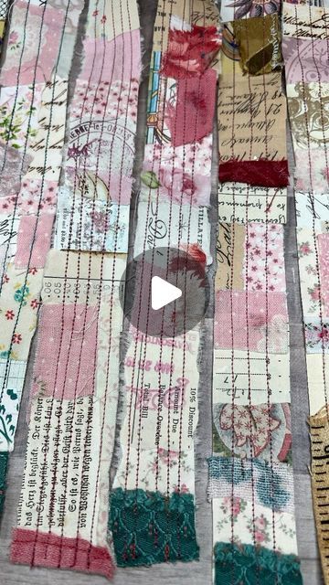 Snippet Roll, Instagram Questions, Textile Fiber Art, Into Art, Fabric Glue, Question And Answer, My Youtube Channel, Junk Journals, My Name Is