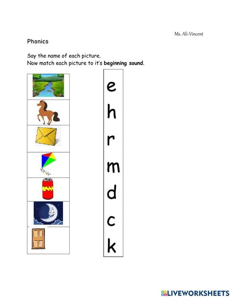 Jolly Phonics Group 2, Jolly Phonics Printable, Jolly Phonics Activities, Cvc Words Worksheets, Phonics Sounds, Alphabet Worksheets Preschool, Worksheets Preschool, Jolly Phonics, Alphabet Activities Preschool