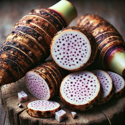 Taro Root – A Fiber-Rich Tropical Tuber for Heart Health and Digestion Taro Root, Good Source Of Fiber, Health Journal, Fiber Rich, Dietary Fiber, Digestive Health, Fruits Vegetables, Creamy White, Fruits And Vegetables